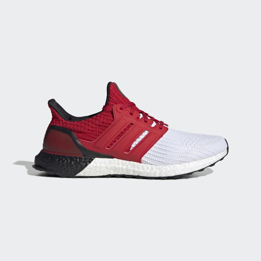 Adidasi Alergare Adidas Ultraboost Barbati Romania - Albi/Rosii Inchis/Negrii G28999